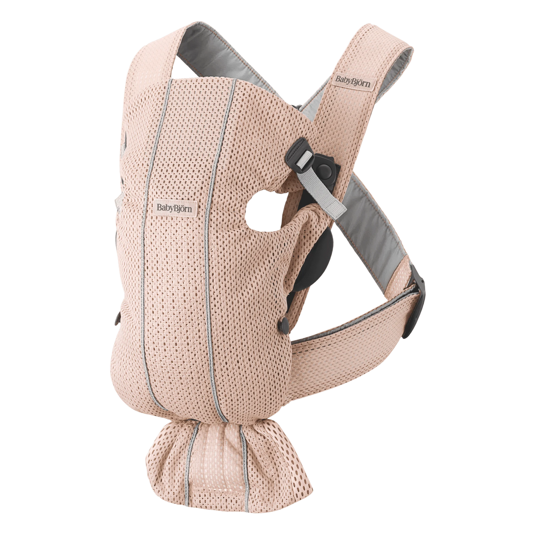 BabyBjörn Baby Carrier Mini — 3D Mesh, Pearly Pink full product view