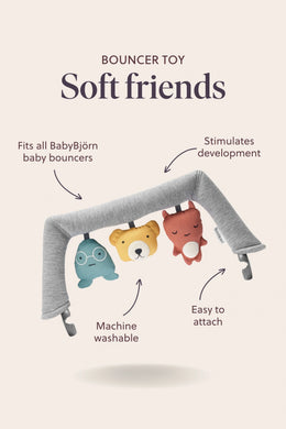BabyBjörn Soft Friends Bouncer Toy