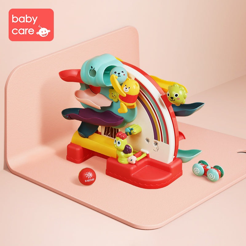 BC BABYCARE SLAM DUNK BEAR & RAMP ROLLER