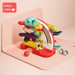 BC BABYCARE SLAM DUNK BEAR & RAMP ROLLER