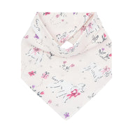 Nest Designs Bamboo Muslin Baby Bandana Bib Doggie Meadow