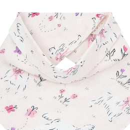 Nest Designs Bamboo Muslin Baby Bandana Bib Doggie Meadow