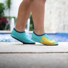 Bbluv Shooz Neoprene Protective Water Shoes - Aqua