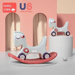 Bc Babycare 2-In-1 Rocking Horse