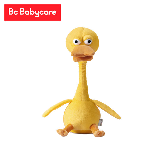 BC Babycare Cabri Duck active sound toy, yellow plush duck