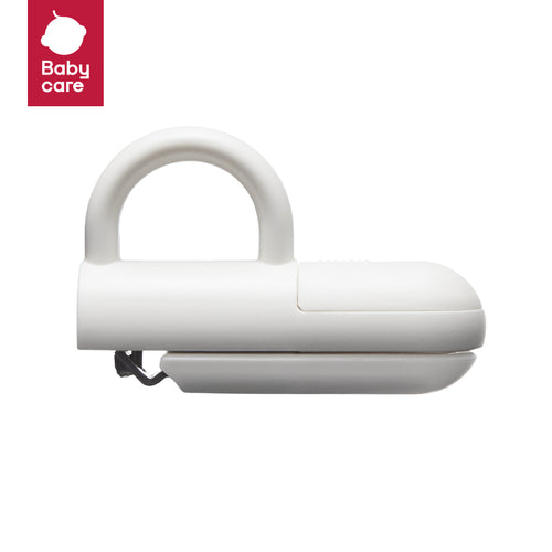 BC Babycare Nail Care Kit white; compact clipper and file for newborn nails