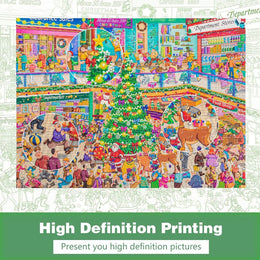 Becko Jigsaw Puzzle 500 Piece Christmas Supermarket