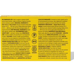 Beekeeper's Naturals B. Lxr Brain Fuel 24X10 ml