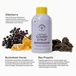 Beekeeper's Naturals Propolis Cough Syrup Nighttime 118 ml