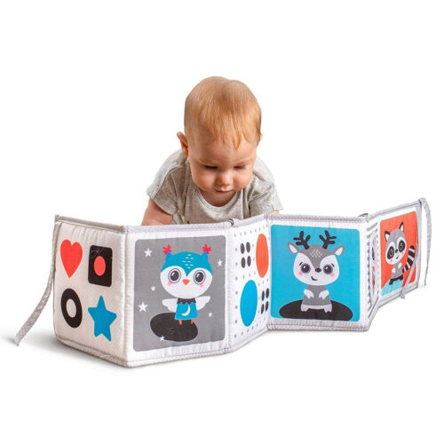 BENBAT double-sided baby activity book with colorful animal panels for baby play