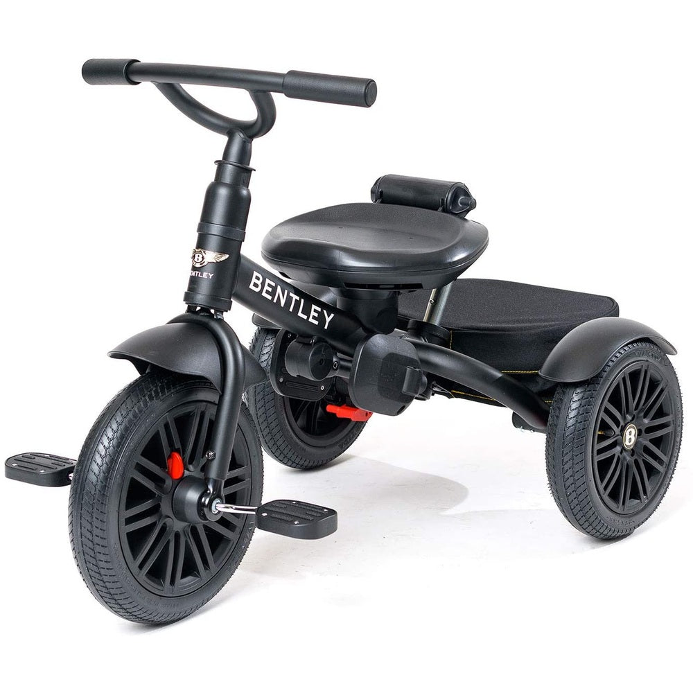 Bentley Trike 6-in-1 V2 100-Year Edition toddler ride-on with large black wheels