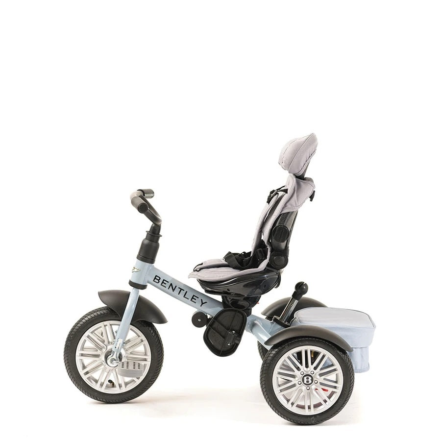 Bentley 6-in-1 Trike V2 Jetstream Blue for babies and toddlers; reclining seat and adjustable handlebars