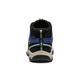 Keen Big Kids' Targhee Iv Waterproof Hiking Boot Blue Hemlock