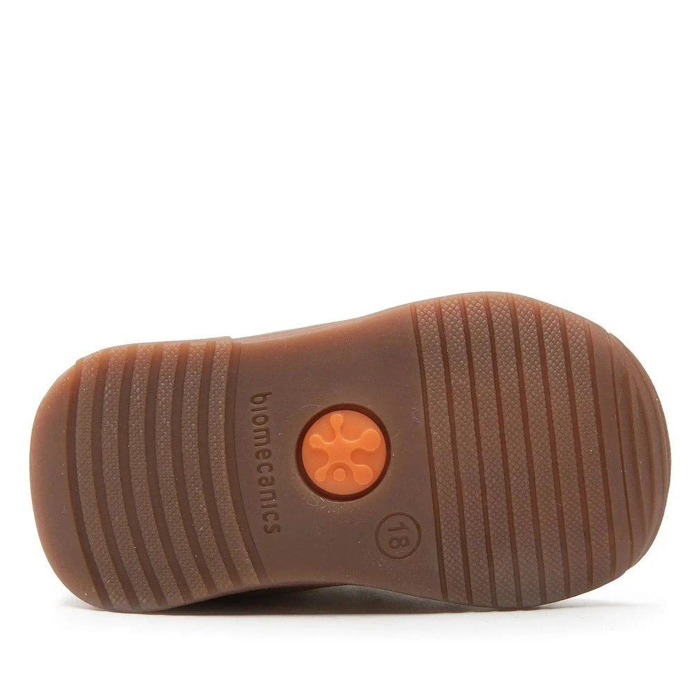 Biomeccanics Beach Cat Booty Shoes sole in brown rubber with orange logo, size 18