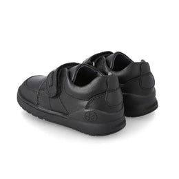Biomecanics Black Napa Velcro School Shoes