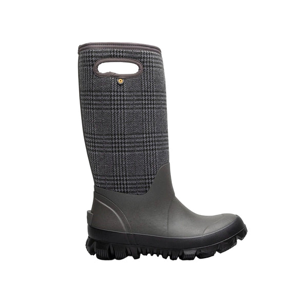 BOGS Women’s Whiteout Plaid Winter Boots - Cement Multi