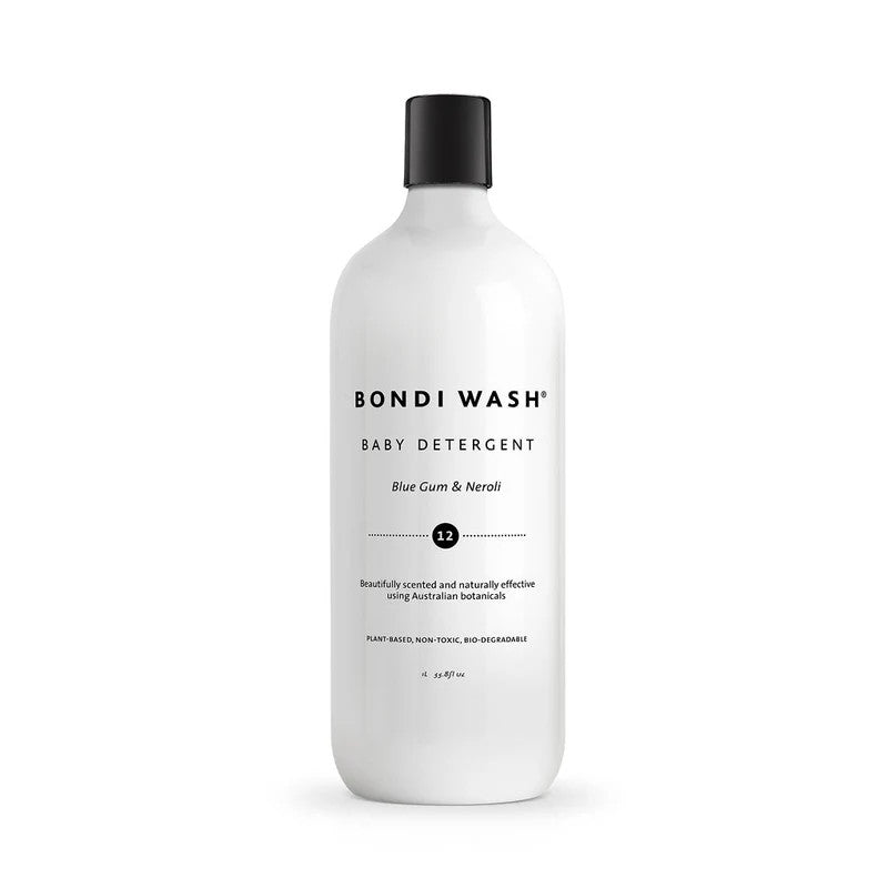 Bondi Wash Baby Detergent 1L Blue Gum & Neroli, BONDI WASH plant-based formula