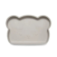Bopomofo Bear Silicone Plate With Suction Base