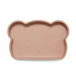 Bopomofo Bear Silicone Plate With Suction Base
