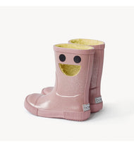 Boxbo Wistiti Fleece Lined Rainboots Glitter Pink