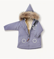 Boxbo Wistiti Fleece Lined Waterproof & Snowproof Fur Jacket Mauve Lavender
