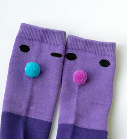 Boxbo Wistiti High Sock Violet