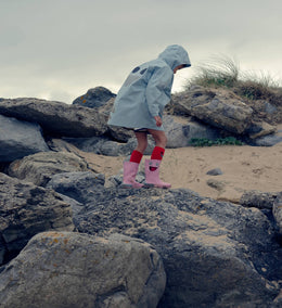 Boxbo Wistiti Windbreaker Rain Jacket Blue