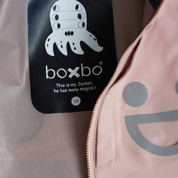 Boxbo Wistiti Windbreaker Rain Jacket Pink