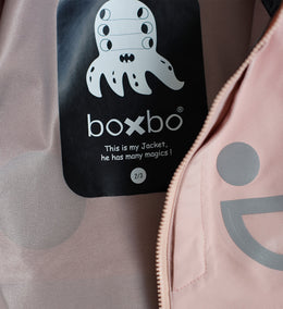 Boxbo Wistiti Windbreaker Rain Jacket Pink