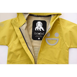 Boxbo Wistiti Windbreaker Rain Jacket Yellow