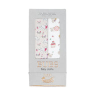 Nest Designs Bamboo Cotton Muslin Bubs Baby Washcloth Set (6-Pack)