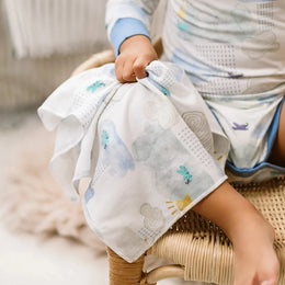 Nest Designs Bamboo Cotton Muslin Bubs Baby Washcloth Set (6-Pack)