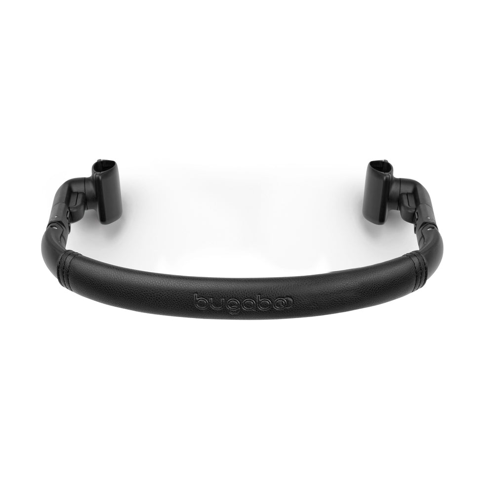 Bugaboo Butterfly 2/Dragonfly bumper bar in black leatherette for stroller
