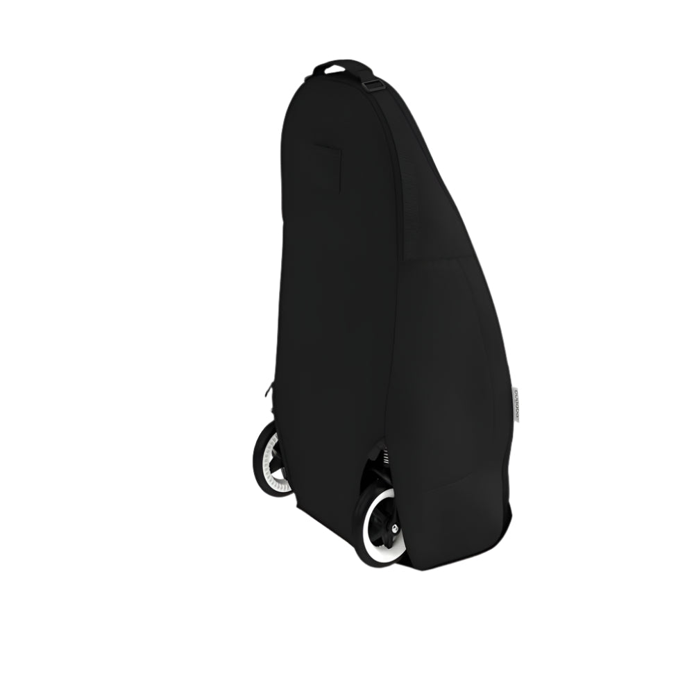 Bugaboo Compact Transport Bag black fabric with wheels and carry handle for strollers