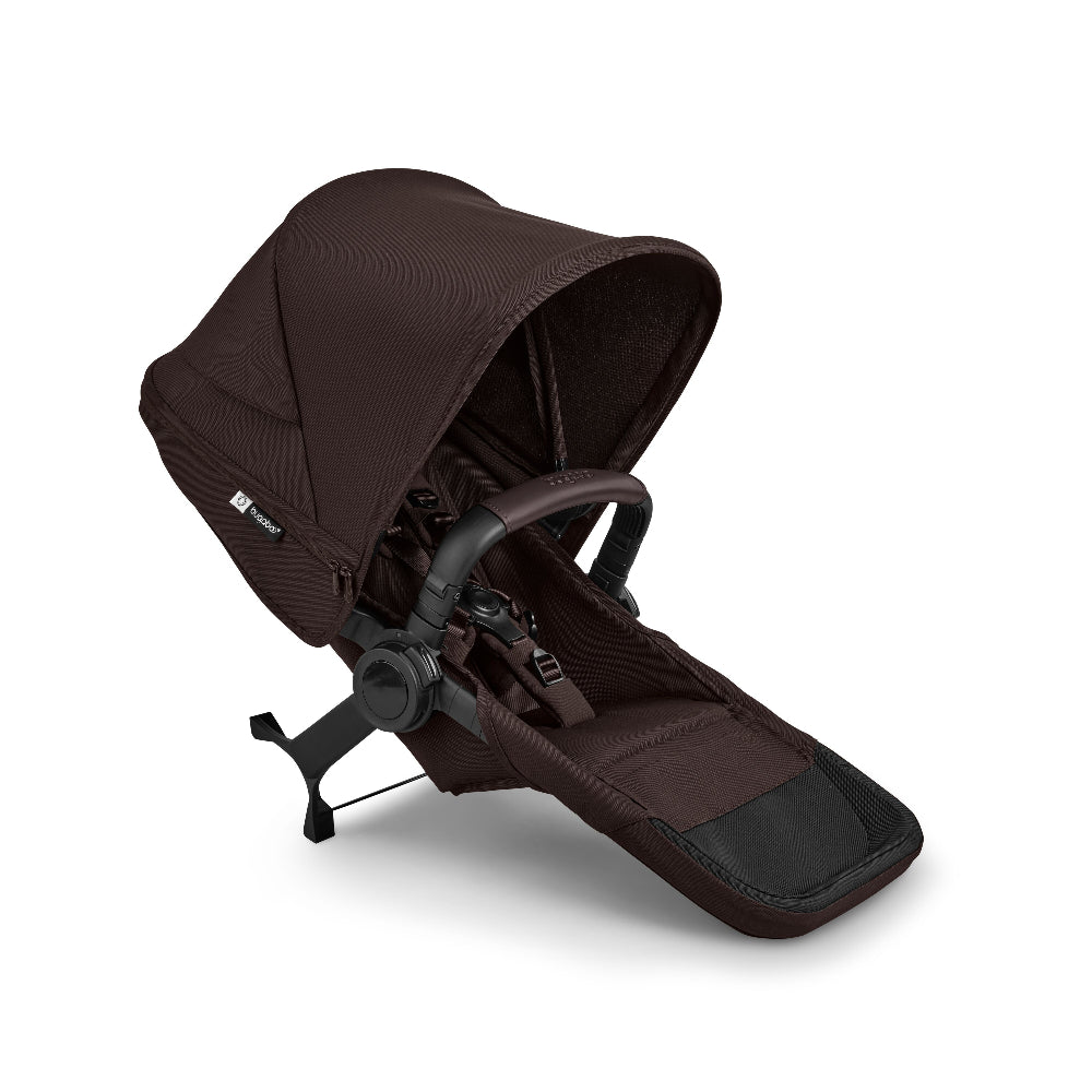 Bugaboo Donkey 6 Duo Extension Complete Stroller in Dark Chocolate Brown