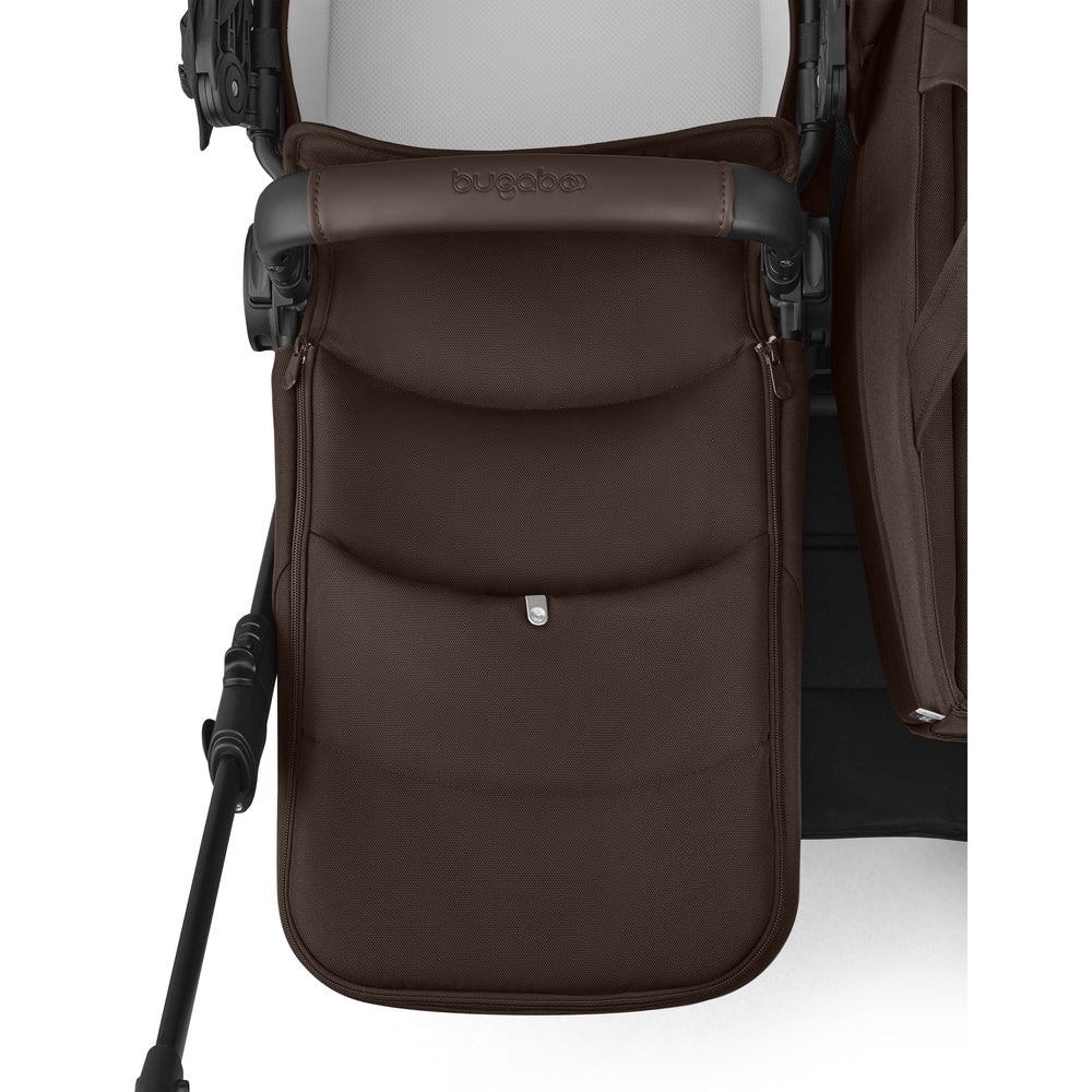Bugaboo Donkey 6 Mono Stroller in Brown fabric