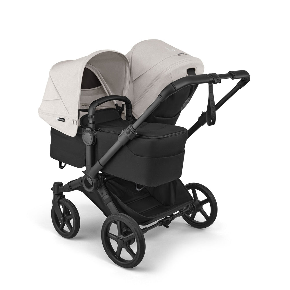 Bugaboo Donkey6 Mono Stroller Complete in Beige Fabric with Black Chassis