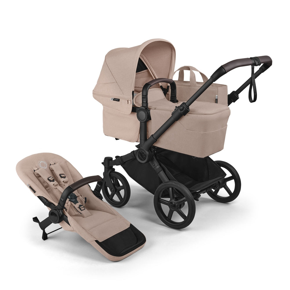 Bugaboo Donkey 6 Mono Stroller Complete in Sand Beige with Bassinet