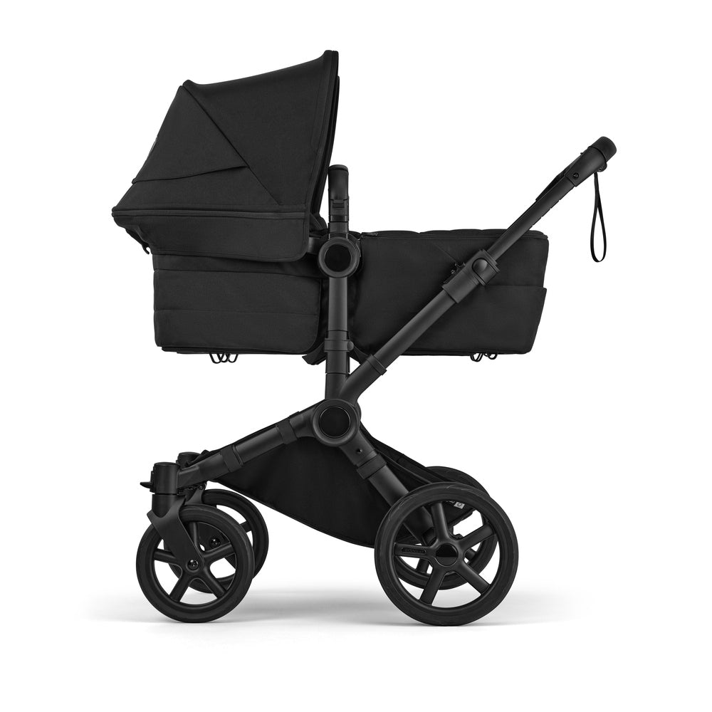Bugaboo Donkey 6 Mono Stroller in Black side view