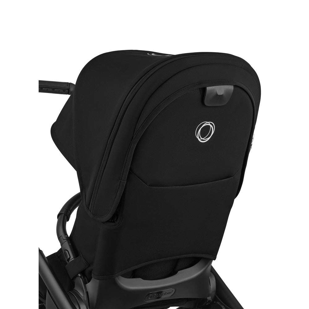 Bugaboo Dragonfly Plus Seat Complete in Heritage Black view 6