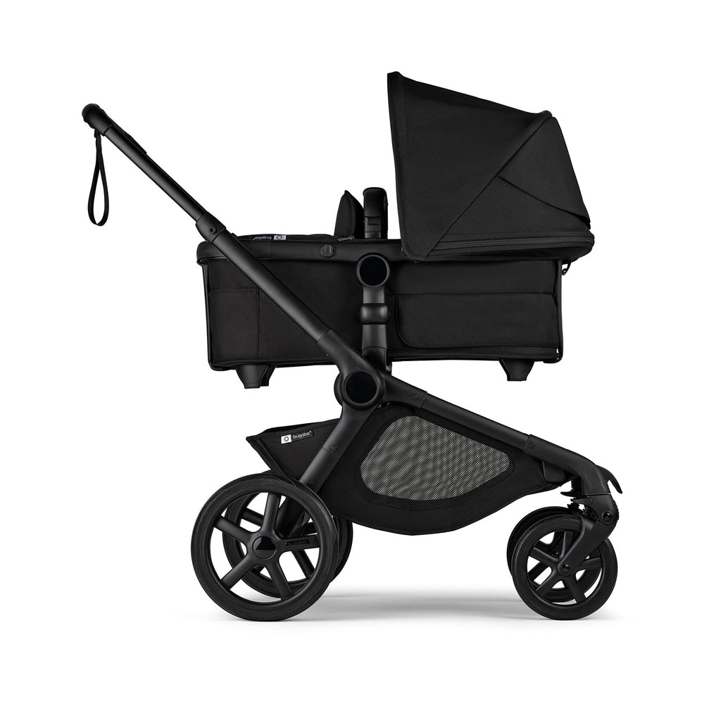 Bugaboo Kangaroo pram body fabric complete side view in black
