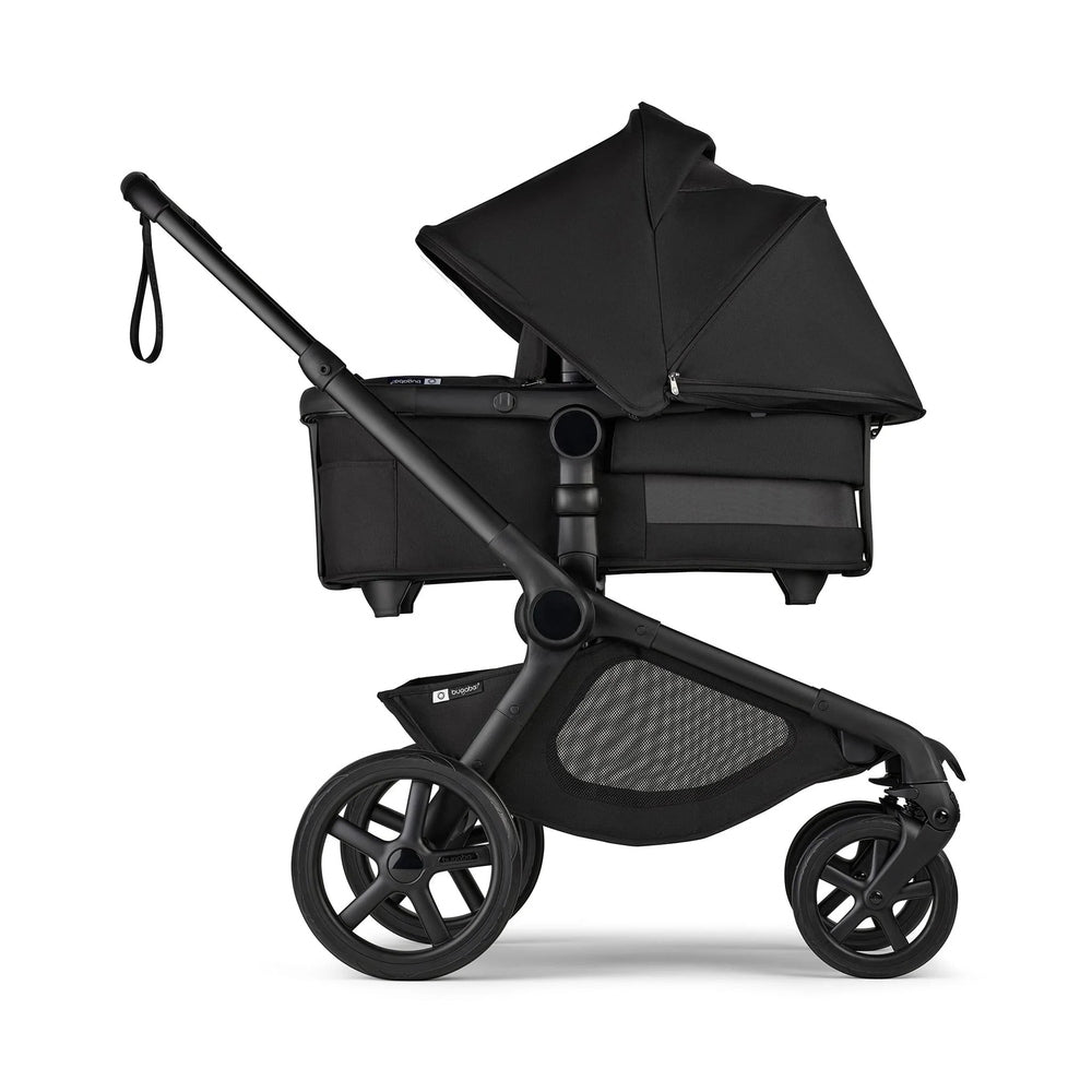 BUGABOO Bugaboo Kangaroo Pram Body Fabric Complete three-wheel base with mesh basket and telescoping handlebar img 3/7