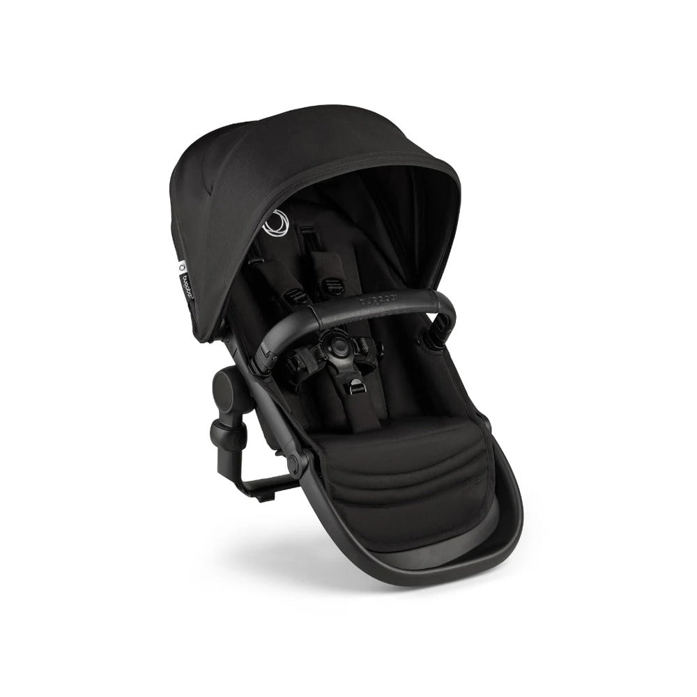 BUGABOO Bugaboo Kangaroo Sibling Seat all-black with extended canopy and padded handlebar img 1/6