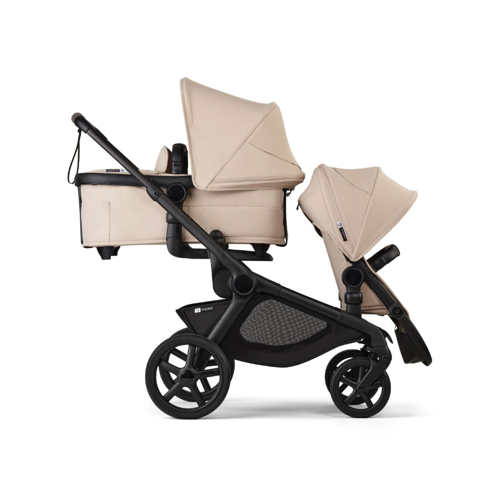 Bugaboo Kangaroo Upper Newborn Adapter in beige fabric for stroller