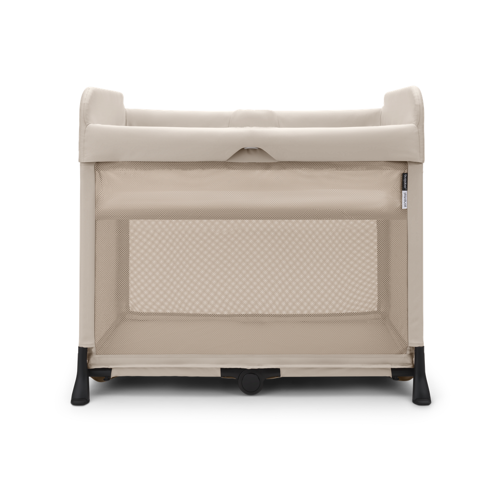 Bugaboo Stardust desert taupe play yard front view
