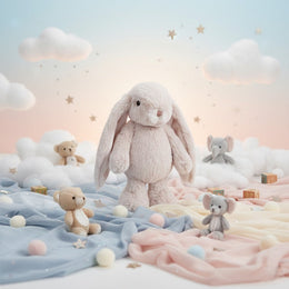 Bukowski Bears Junior Kanini Light Gray Bunny