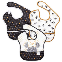 Bumkins Disney Superbib 3pk-Love Minnie