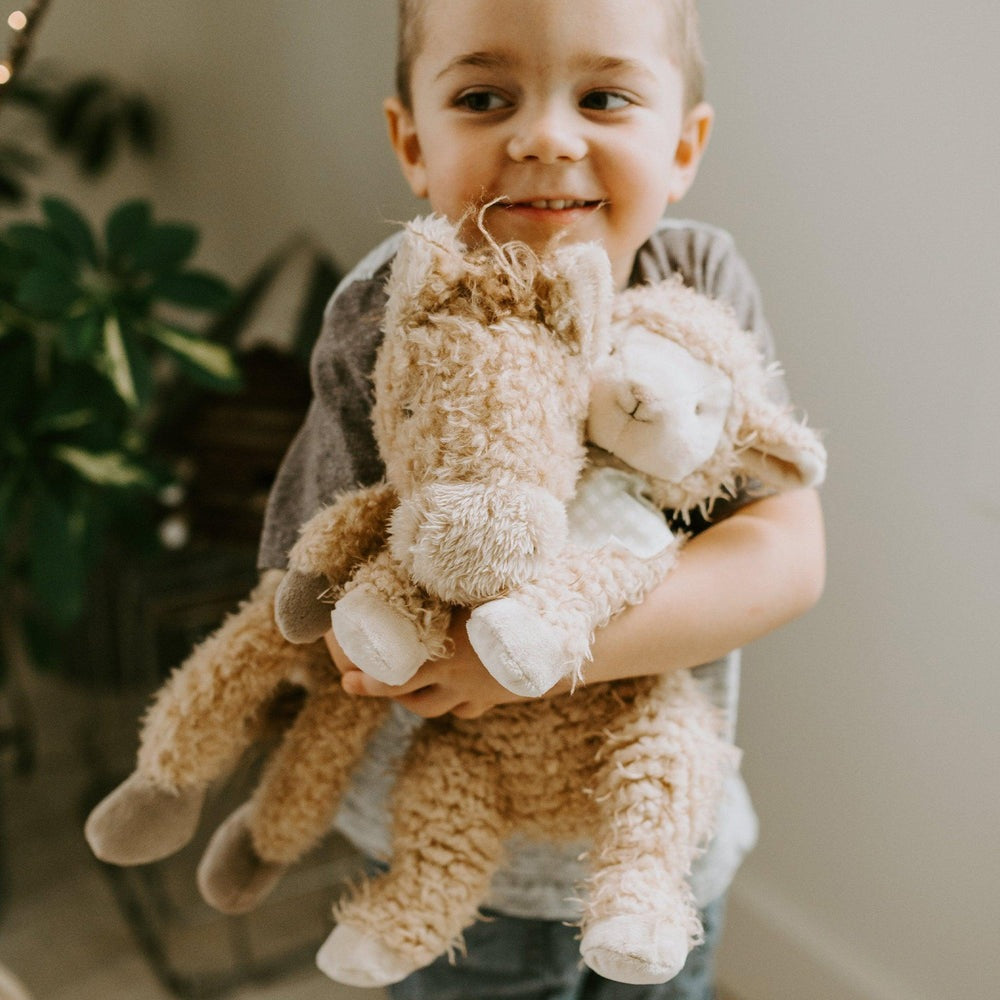 Bunnies By The Bay Pony Boy 16-inch beige plush pony horse for kids