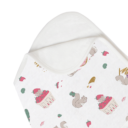 Nest Designs Bamboo Cotton Muslin Burp n' Bib 2-Pack