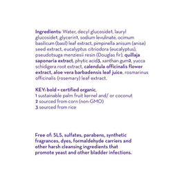 California Baby Eucalyptus Ease Bubble Bath 13 oz / 384 mL